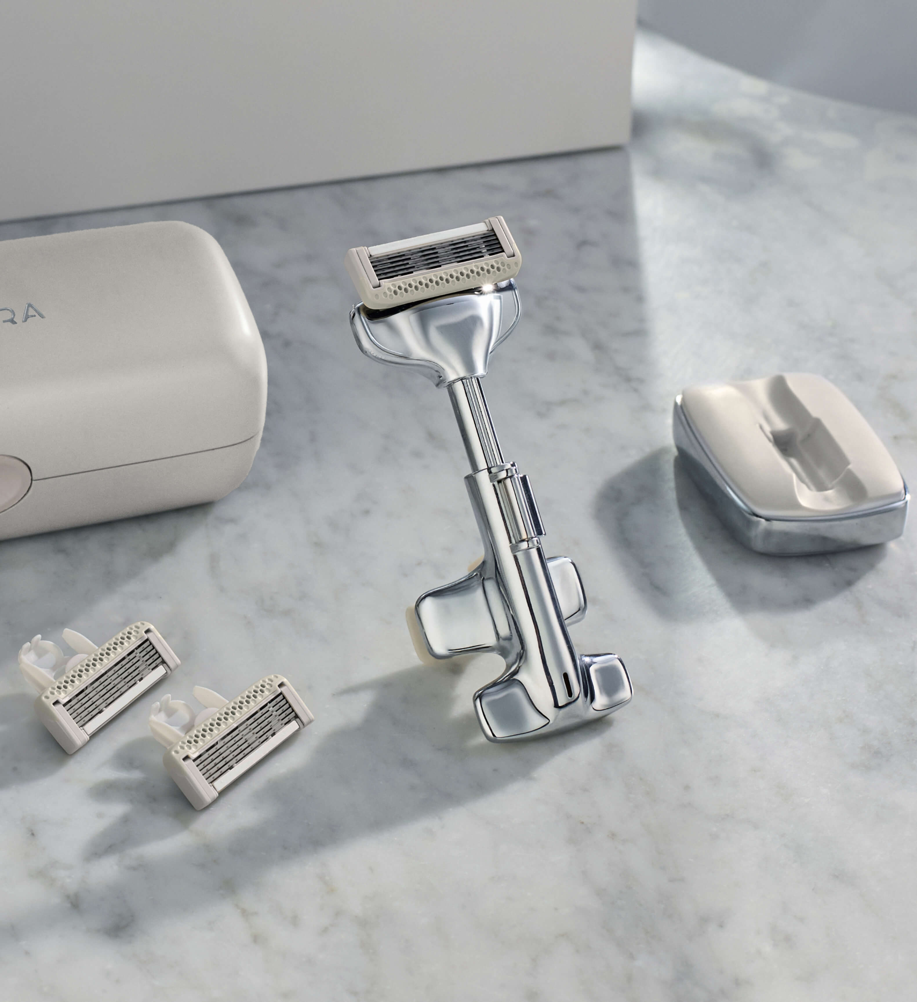 SKAURA FACE SHAVING KIT
