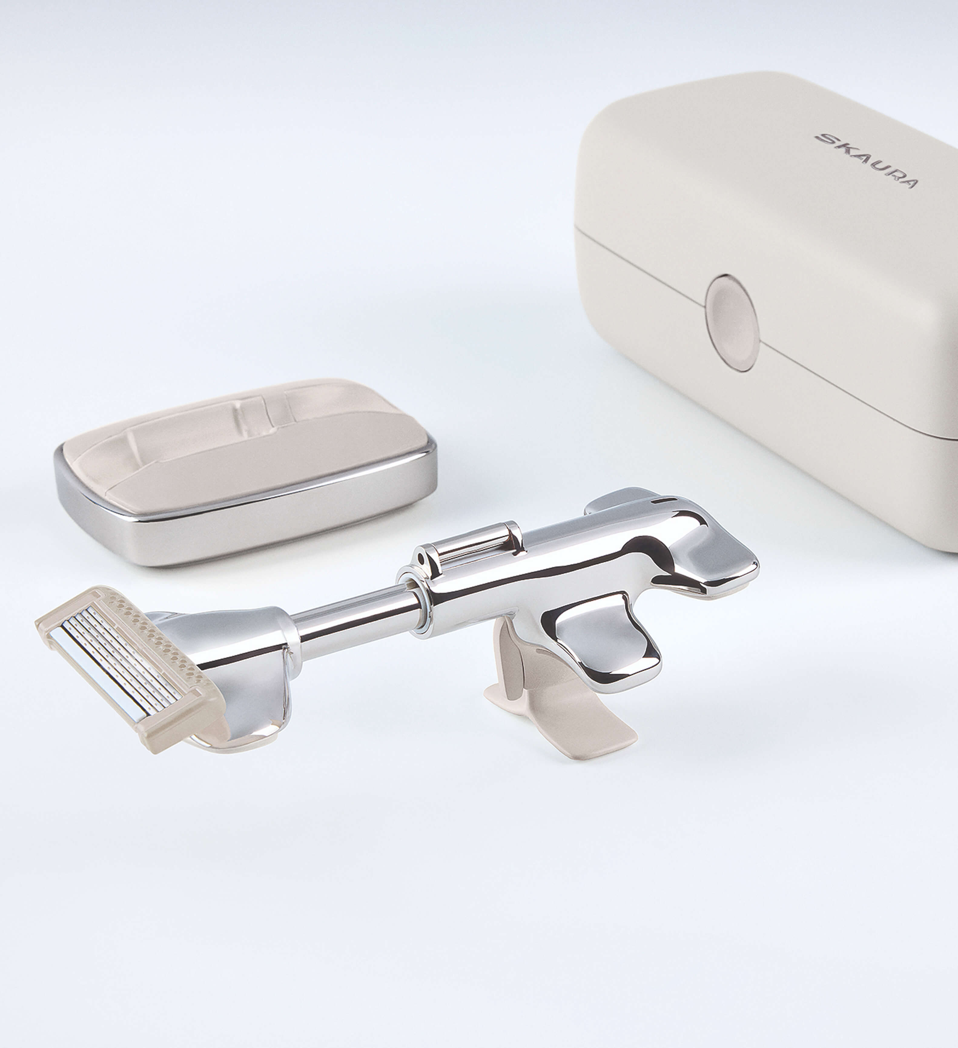 SKAURA FACE SHAVING KIT