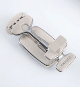 SKAURA body razor handle compatible with refill cartridges